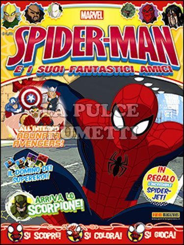 SPIDER-MAN E I SUOI FANTASTICI AMICI #    24 + GADGET SPIDER JET